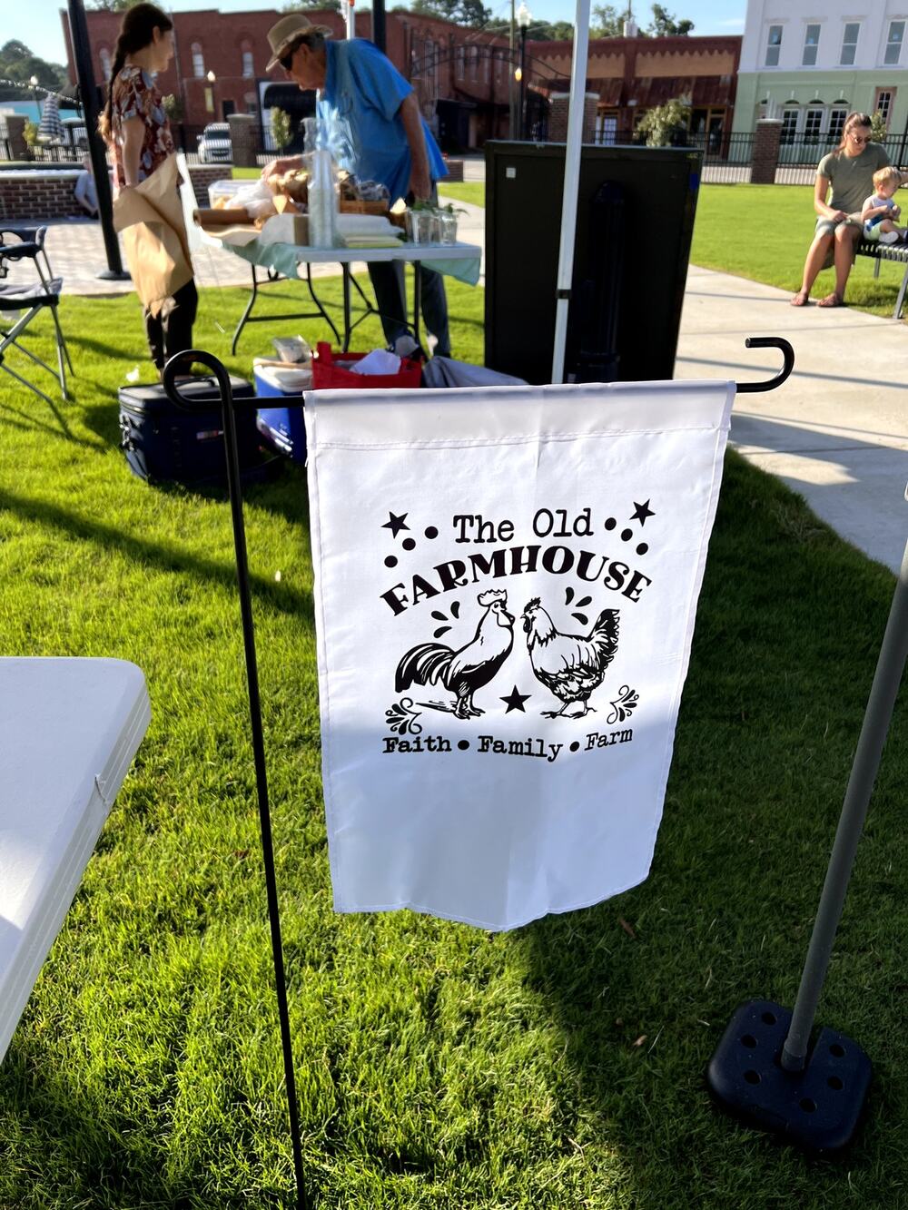 The Old Farmhouse Outdoor Garden Flag